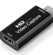 Capturadora Video HDMI a USB Streaming Notebooks PS4 Goforit