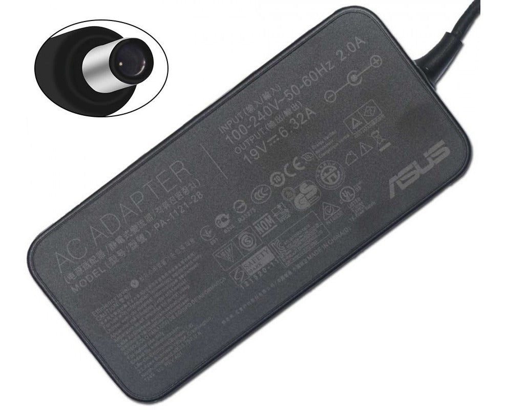 Cargador Para Notebook Asus 19V 6.32A 120W 6.0X3.7MM