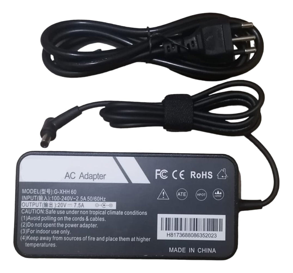 Cargador Para Notebook Asus 20V 75A 150W 6.0x3.7mm