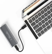 Cofre Disco SSD M2 PCIE NVME Aluminio USB-C USB Ulink 10GPS