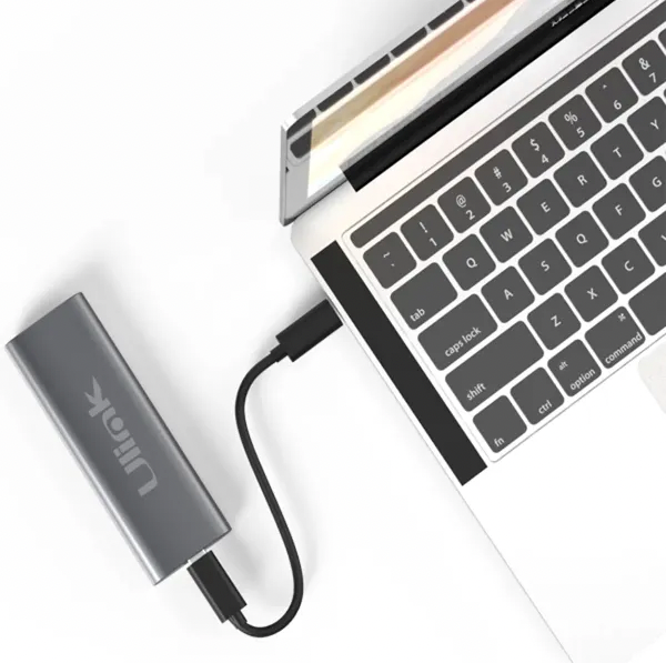 Cofre Disco SSD M2 PCIE NVME Aluminio USB-C USB Ulink 10GPS