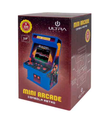 Consola Mini Retro Arcade Portatil 250 Juegos