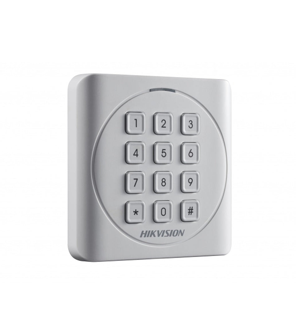 Control Acceso Tarjetas RF Numerico IP65 Hikvision DS-K1801MK