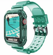 Correa Para Applewatch Silicona 38/40/41mm Vintage C Verde