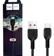 Cable Carga USB Tipo C 2 Metros Negro HOCO X20