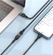 Cable Extensor USB-C Macho a Hembra Hoco 1.2M