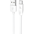 Cable Hoco X1 USB-C 1M Blanco Carga Rápida