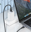 Cable USB-C a USB-C Hoco X109 60W 3M Negro