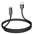 Cable USB a Lightning 1.2MT Para Apple Hoco U125 Negro