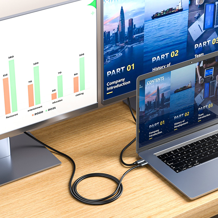 Cable USB-C a HDMI 4K 1.8M Ulink UL-CHDMI180