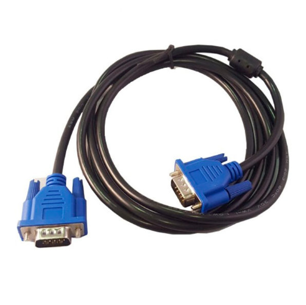 Cable VGA Macho a Macho 1.8 Metros Delgado Azul