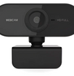 Cámara Web HD 1080p USB Plug & Play Negra