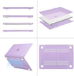 Carcasa Para MacBook Air M2 13.6 M4 A2681 A3113 A3240 Lila