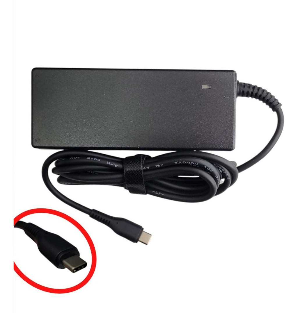 Cargador USB-C Para Lenovo Dell 20V 65W 3.25A