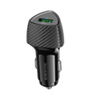 Cargador Auto 18W QC3 Borofone USB Z31 Negro