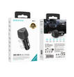 Cargador Auto 18W QC3 Borofone USB Z31 Negro