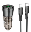 Cargador Auto Borofone BZ23 38W USB-C Lightning