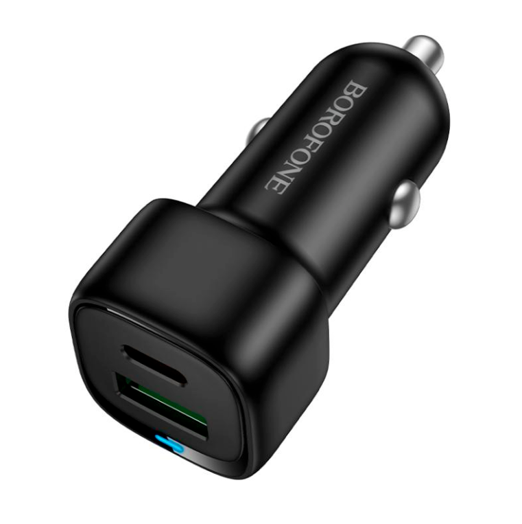 Cargador Auto Borofone BZ34B 38W USB-C + USB