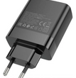 Cargador Hoco C127A PD 45W Negro USB-C Carga Rápida