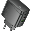 Cargador Hoco CS63A 65W USB-C PD Rápido Negro