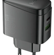 Cargador Hoco CS63A 65W USB-C PD Rápido Negro