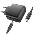 Cargador Hoco CS63A 65W USB-C con Cable Carga Rápida