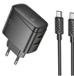 Cargador Hoco CS63A 65W USB-C con Cable Carga Rápida