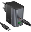 Cargador Hoco CS74A 45W USB-C Carga Rápida con Cable