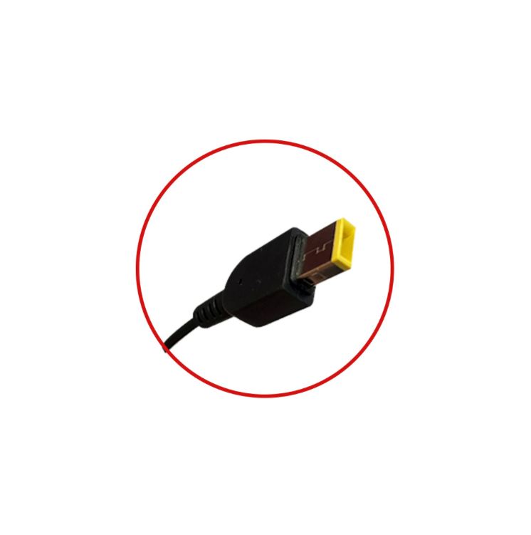Cargador Lenovo 20V 2.25A Punta Cuadrada para Notebook