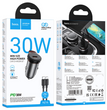 Cargador de Auto Hoco NZ16 30W USB-C con Cable USB-C