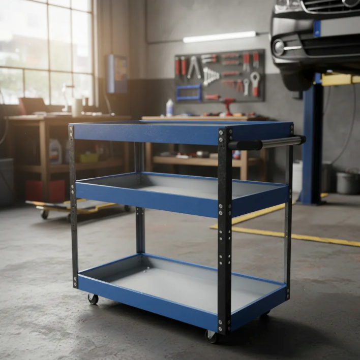 Carro Multiuso Herramientas Taller Mecanico FactoryHome M176