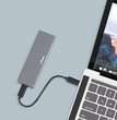 Cofre Externo SSD NVME/SATA Ulink UL-HDDME con USB-C y USB 3.0