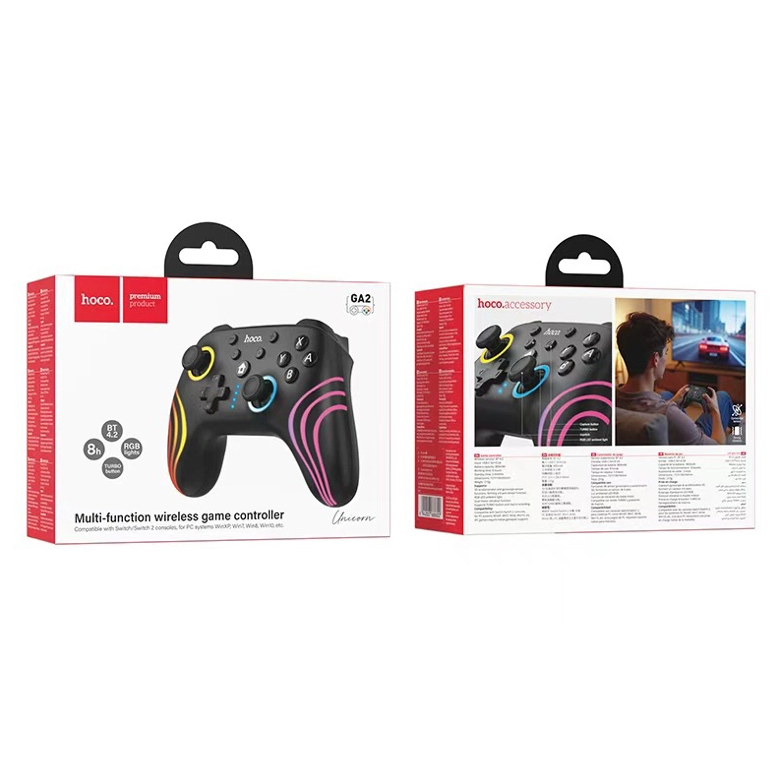 Control Joystick Inalámbrico Hoco GA2 para Switch y PC