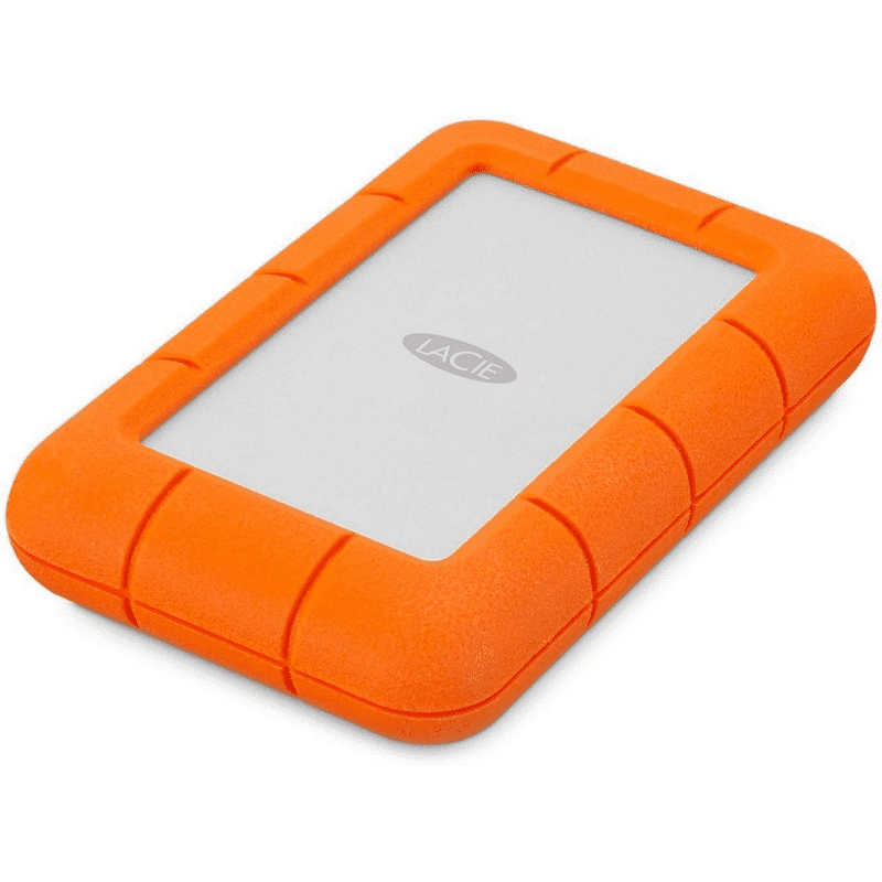 Disco Duro Externo compatible con Mac 1TB USB-C Rugged Lacie