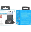 Dock Cargador Inalambrico Celulares  15W BQ20 Negro