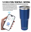 Vaso Termico Frio Caliente 900ml con parlante bluetooth