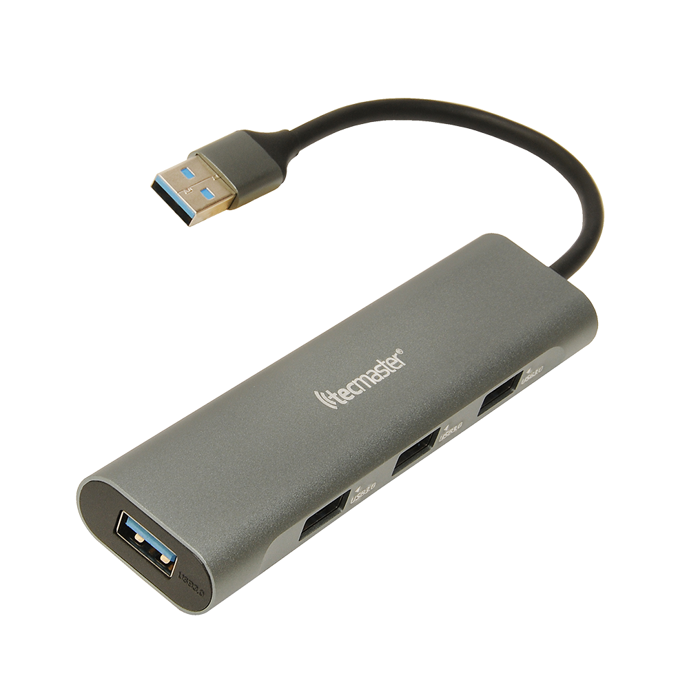 Hub USB 4 Puerto Para Macbook Noebooks Tecmaster