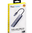 Hub USB 4 Puerto Para Macbook Noebooks Tecmaster