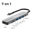 Hub Multipuerto USB-C 7 en 1 Ulink UL-ADC760