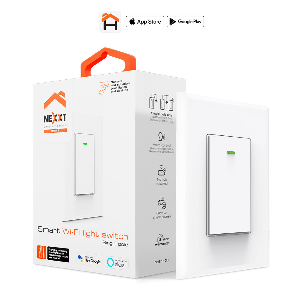 Interruptor Inteligente Wifi Alexa Google Nexxt NHE-S100