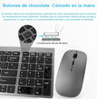 Kit Mouse Teclado Para Macbook Notebook Inalambrico Goforit ESP