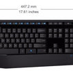 Kit Teclado Mouse Inalambrico Home Office Logitech MK345