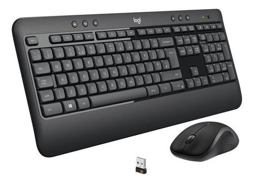 Kit Teclado Mouse Inalambrico Home Office Logitech MK540