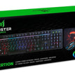 Kit Gamer Teclado Mouse Audfonos Monster Games Crew 4 EN 1