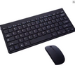 Kit Mouse/Teclado compatible  Mac y Notebook Inalambrico Negro