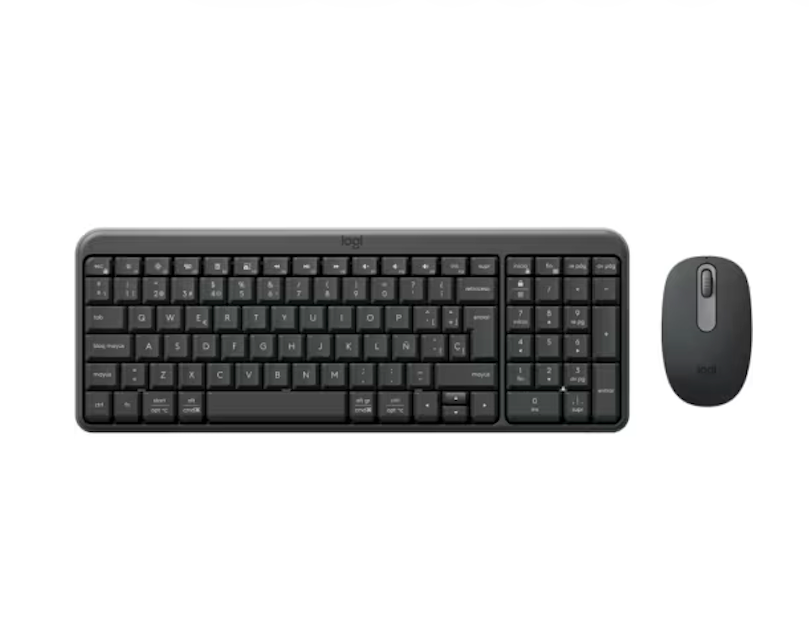 Kit Teclado y Mouse Logitech MK250 Bluetooth Grafito