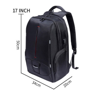 Mochila Notebook Gamer 15 a 17 Pulgadas Acolchada Kalidi