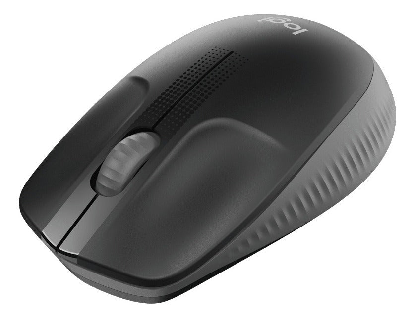 Mouse Inalámbrico Logitech M190 Full Size Negro