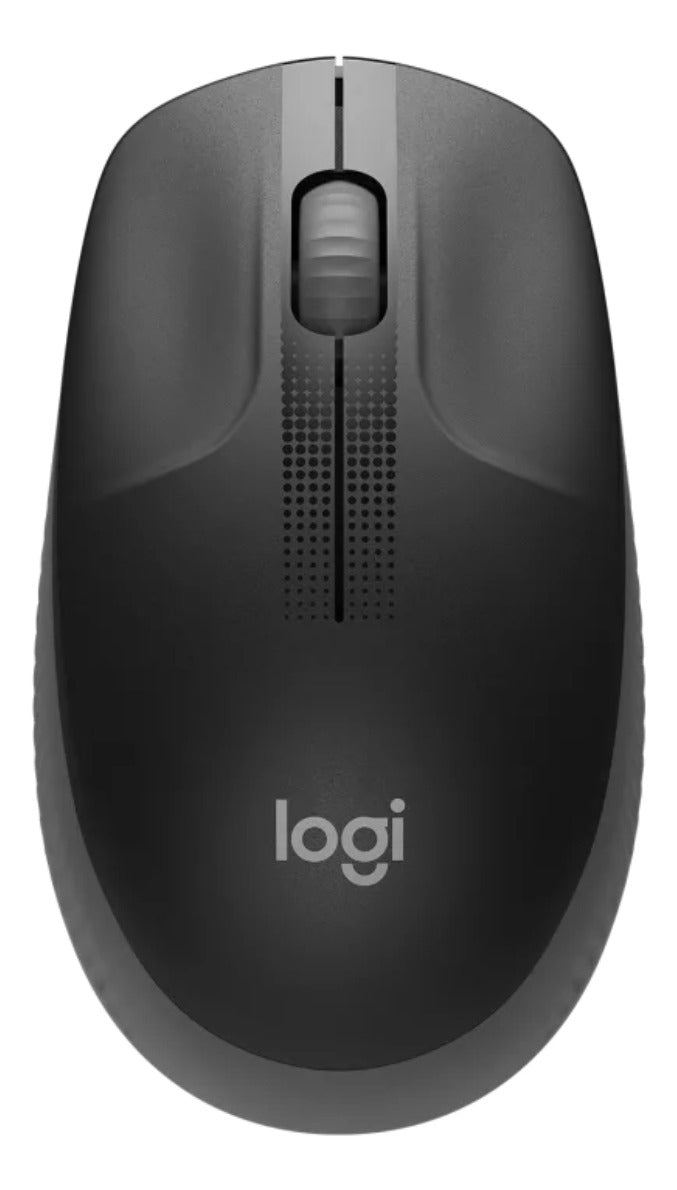 Mouse Inalámbrico Logitech M190 Full Size Negro