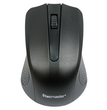 Mouse Inalambrico Negro Para Notebook Macbook Tecmaster